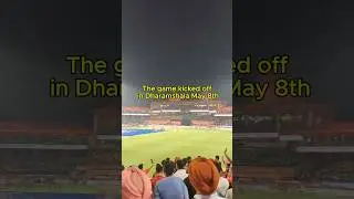 Wild Scene at IPL Match&mdash;Stadium Evacuated During Pakistan-India Crisis
