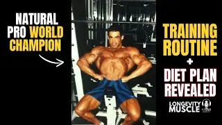 Eddie Hernandez: My Training & Diet For WNBF Worlds (1995) Why & How It Evolved At 61 yrs old