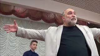 Михаил Аркадьев. Мастер-класс в Твери 23 апреля 2018 г. И.С. Бах Концерт d moll,  1 часть