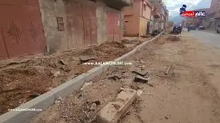 من المسؤول؟ شارع ورطاس ببركان بين الهدم والأشغال المتعثرة وخطر السلامة ومعاناة مستعملي الطريق 