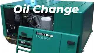 Onan 4000 Generator Oil Change