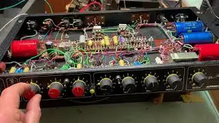 Burman 501 pro amplifier 3 Gain + treble Boost