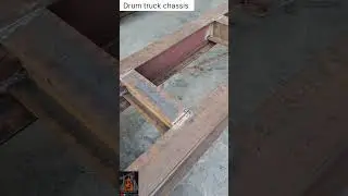 Chassis fabrication in progress.#fabrication #mechanical#welding #truck #youtubeshorts