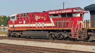 9-14-2025 CSX 911 Works Leewood Yard Leading CSX I155