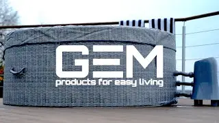 Gemproducts NordiCSpa  lyxigt spabad med riktig liner. Kraftfull v&auml;rmare  1800W &  4 till 6 personer