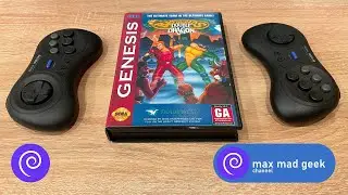 Играем в Классику - Battletoads & Double Dragon на Sega Mega Drive 16 бит #ностальгия #сега