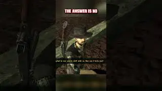 Daniel is too timid (Fallout New Vegas) #fallout  #whythetuck