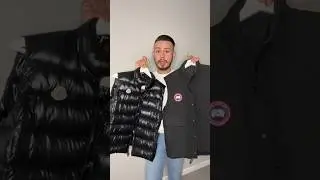 Moncler против Canada Goose? #Moncler #CanadaGoose #Покупки #Куртка