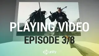 Playing Video In Unity - Texturing Objects With Video [3/8] Live 2017/7/12