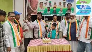 All India Professionals Congress party members birthday celebration & Sonia Gandhi new Hafeezpet hyd