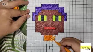 How to Draw a Minecraft Selfie