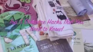 REFRIGERATE PRODUCTS?! REUSE FACE MASKS?!  FIVE SKINCARE HACKS THAT EVERYONE NEEDS TO KNOW!