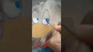 Donald duck painting ||#shorts #youtubeshorts  #youtubeshortsindia #viralshorts