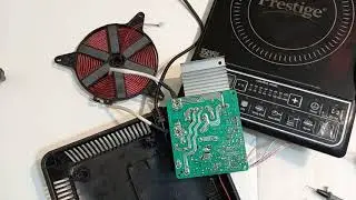 Induction stove not heating, Auto off, Auto re-start power Problem PIC 16