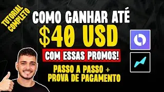 COMO GANHAR AT&Eacute; $40 USD COM ESSAS PROMO&Ccedil;&Otilde;ES (OFFRAMP + BITSO ONCHAIN) - PASSO A PASSO COM PROVA