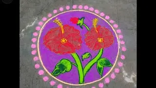 Sembaruthi kolam , margazhi maadha kolam, special rangoli 