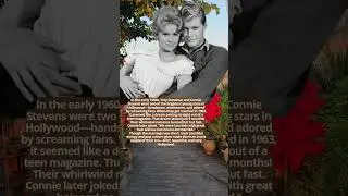 Troy Donahue & Connie Stevens Teen Idols and a Fast Hollywood Flame #movie #hollywood  #love