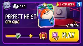 Perfect heist gem grab 1875 EXTRA HARD solo challenge match masters 