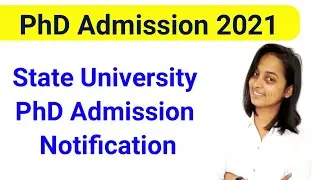 Latest PhD Admission Notification 2021-22 || UGC NTA NET JRF ||