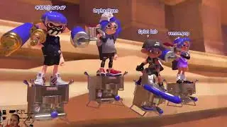 Splatoon 3, Brush Challenge,  Replay of Airy Who Plays Tristringer Epicly Against Killer Bunny!!