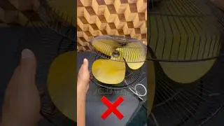 How To Reassemble Fan Guard Properly #shorts #shortsfeed #shortsvideo #craft #diy