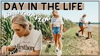 YOU'RE NOT JUST A MOM | ROAD TRIP VLOG TO KANSAS | DTIL OF A MOM OF 3 | Amanda Little