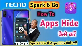 Tecno Spark 6 Go Hide & Unhide Apps | How to Hide Apps In tecno spark 6 Go
