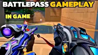 Valorant S25 Act 5  Battlepass in Gameplay & Animations 