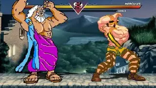 ZEUS vs HERCULES - AMAZING EPIC FIGHT BATTLE !