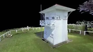 Tiritiri Matangi Lighthouse 3D Laser Scan flyby