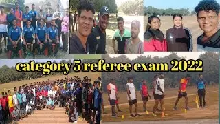 category 5 referee exam 2022 !! Jharsuguda 2nd battalion ! #susilsports04