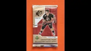 2003-04 UPPER DECK SPx JASON SPEZZA hockey pack! Found: Bill Guerin, Marian Gaborik!