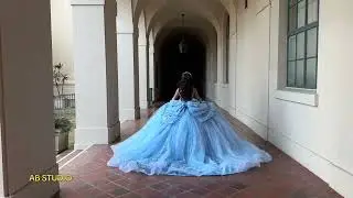 AB STUDIO #video #love #familia #party #dress #blue 