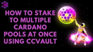 CARDANO BASICS: HOW TO DELEGATE TO MULTIPLE CARDANO POOLS AT ONCE | MULTI POOL STAKING ON CARDANO