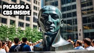 Daley Center Chicago Tour | Famous Picasso Sculpture & CBS Coverage