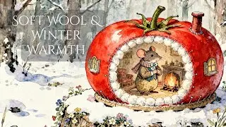 Soft Wool & Winter Warmth❄️| Gentle Storybook Music