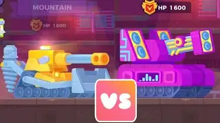 Tank stars Gameplay | DUBSTEP vs MOUNTAIN