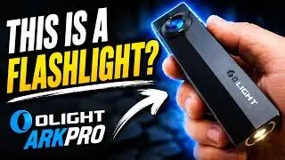 Обзор OLIGHT ARKPRO: EDC-фонарик 4-в-1 (1500 люмен, точечный, УФ, лазер)