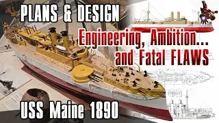 Броненосный крейсер USS MAINE (ACR-1) 1890: ПЛАНЫ И ПРОЕКТИРОВАНИЕ * Инженерные решения, амбиции&hellip;...
