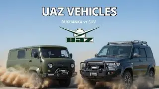 UAZ Vehicles Explained | Bukhanka Van vs UAZ 5-Seater Off-Road SUV