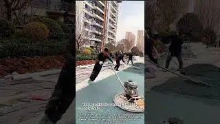 The Concrete Smoothing Dance! 🕺✨
