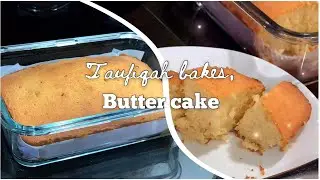 Baking old school butter cake with air fryer