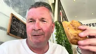 Kefalonia Greece, Crew lunch Coffee break in Argostoli