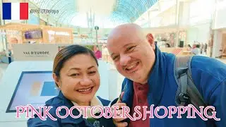 🇨🇵 PARIS - VAL D'EUROPE  SHOPPING MALL // PINK OCTOBER BIG SALE FROM 10 % TO 50%  [4K]