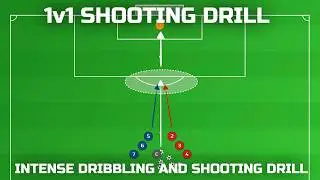 1v1 Shooting Drill | Football/Soccer