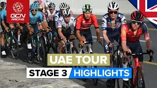 Summit Finish On Jebel Jais! | UAE Tour 2023 Highlights - Stage 3
