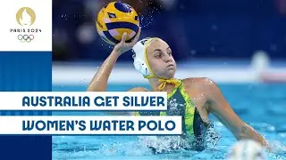 Australia Get Silver 🇦🇺 | Women's Water Polo | #Paris2024 Highlights