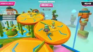 Fall Guys : Ultimate Knockout - Time Attack Trial : Treetop Tumble - 98(976)