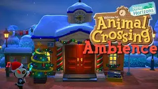 Animal Crossing | Relaxing Christmas and Winter Ambience + Music