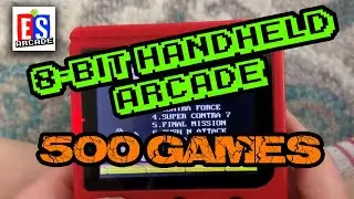 8-Bit Classic Arcade Review - 500 Games!!!